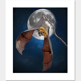 Lunar Bat Posters and Art